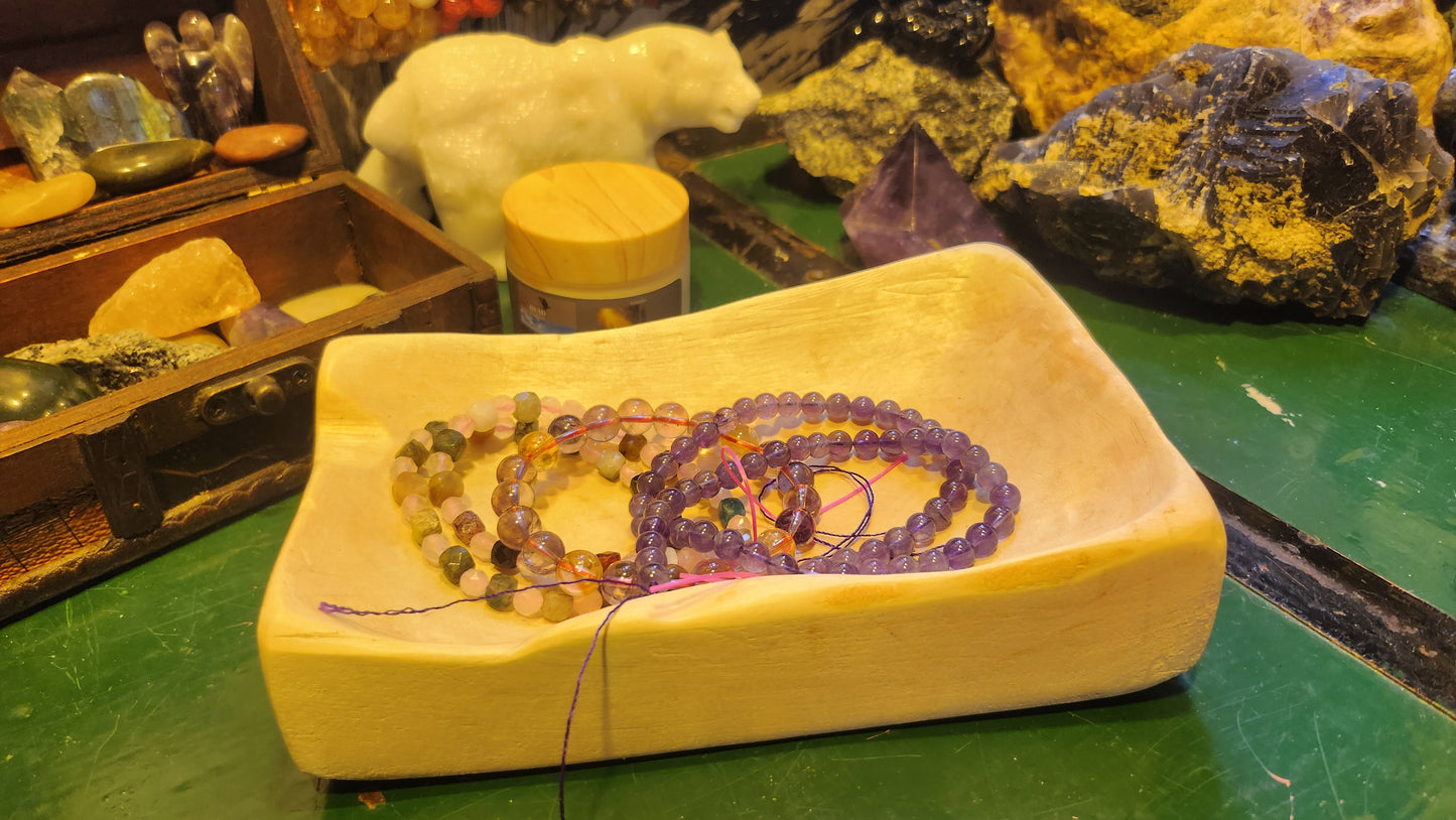 Birch Wooden Hand Crafted Tray