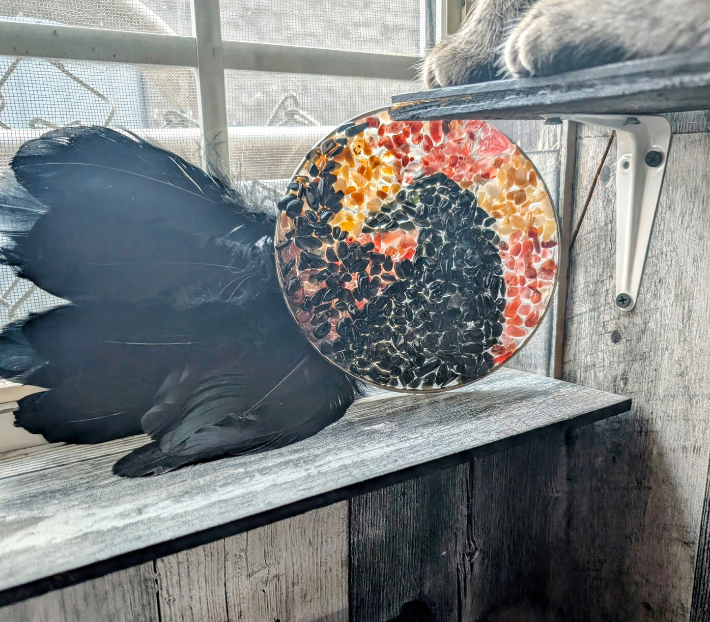 Hand Crafted Crystal Wall Art