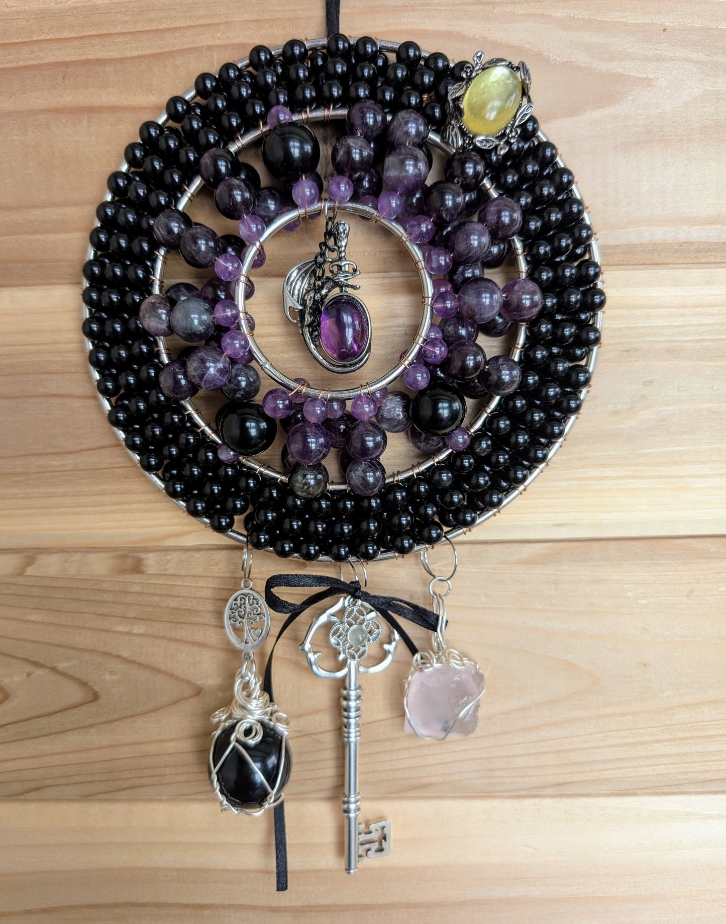 Crystal Wall Hanger to bring Protection and Love into your home