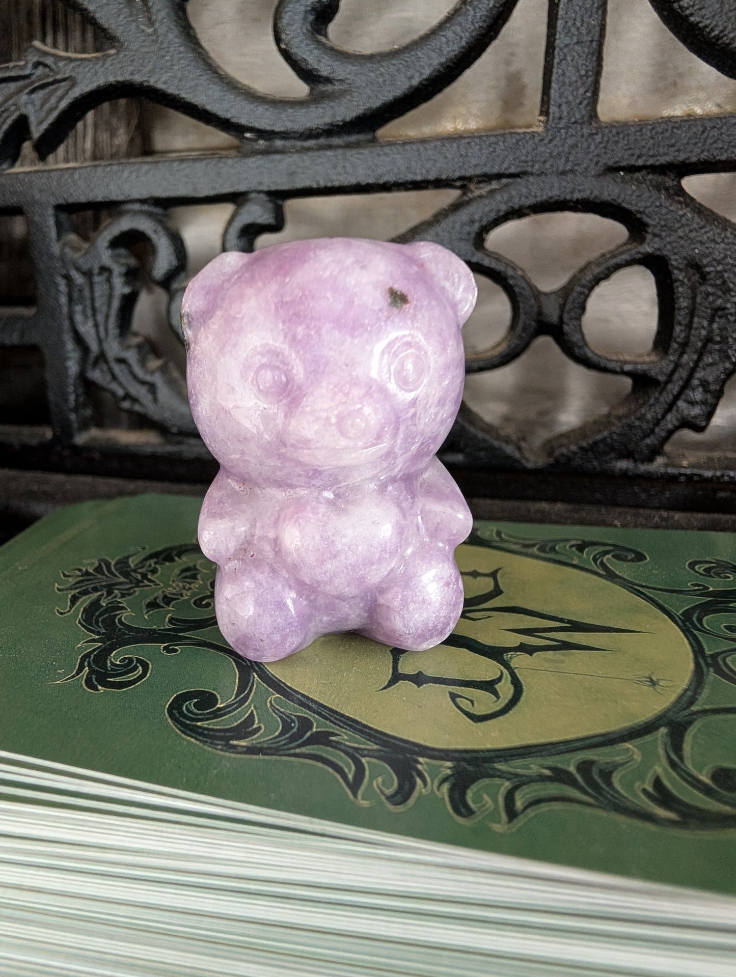 Lepedolite Bear