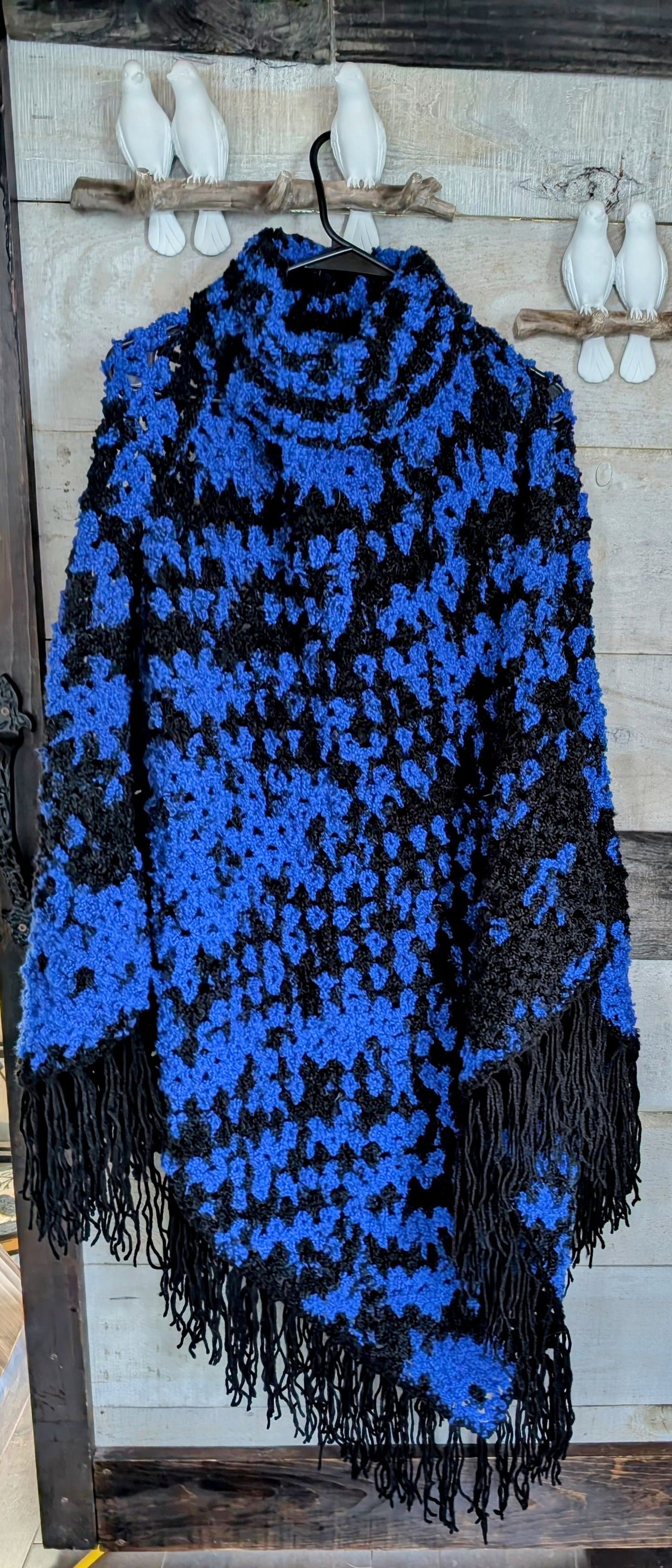 Hand Knitted Poncho