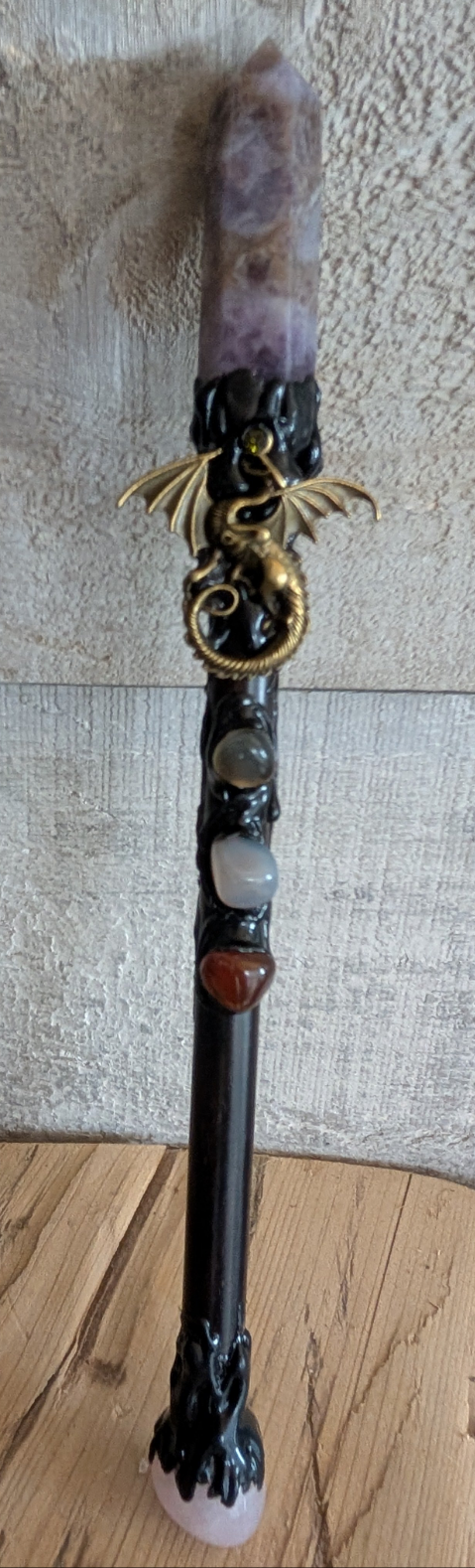 Amethyst Crystal Wand