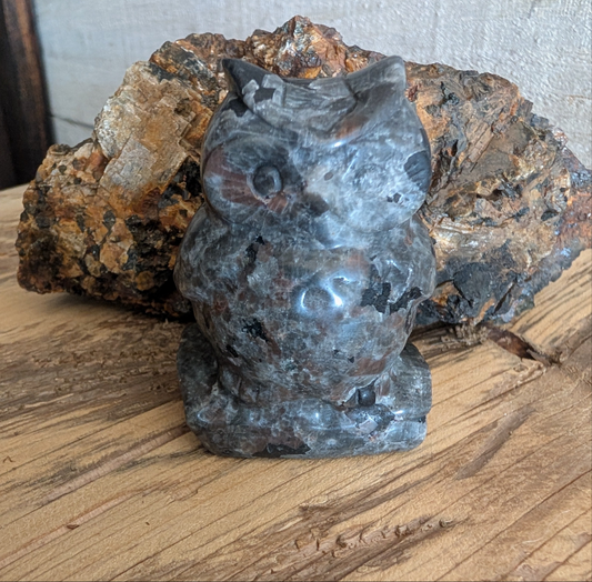 Yooperlite, Flame Stone Owl