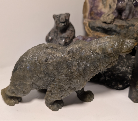 Labradorite Bear