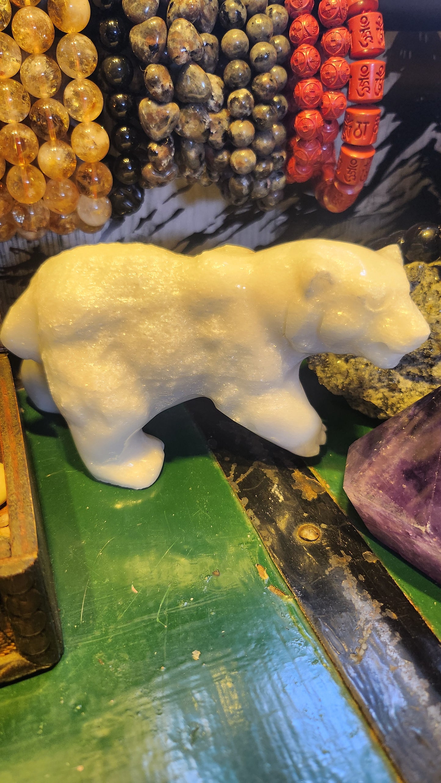 White Jade Polar Bear