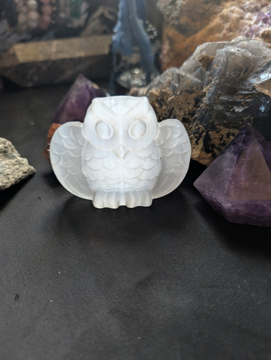 Selenite Owl