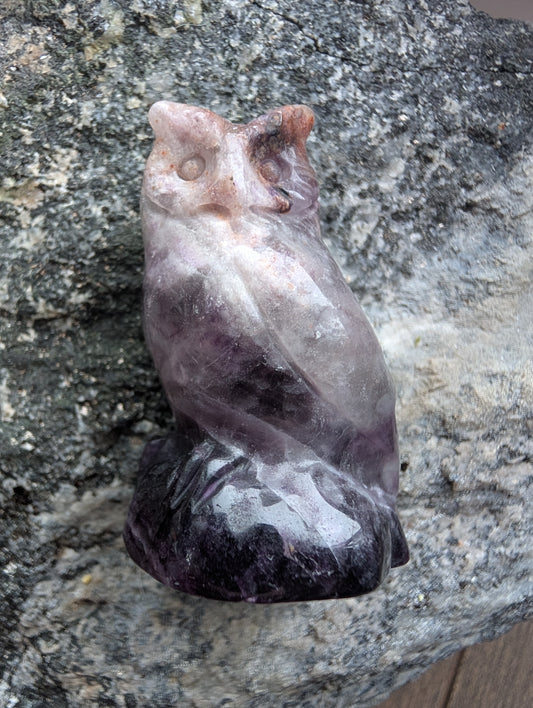 Dream Amethyst Owl