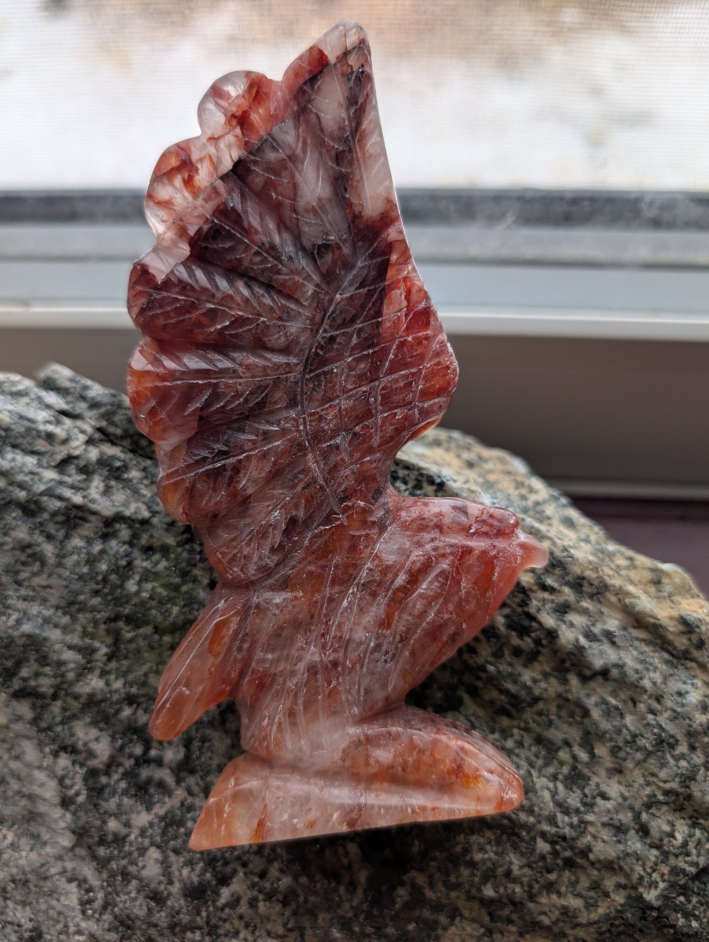 Fire Quartz Eagle