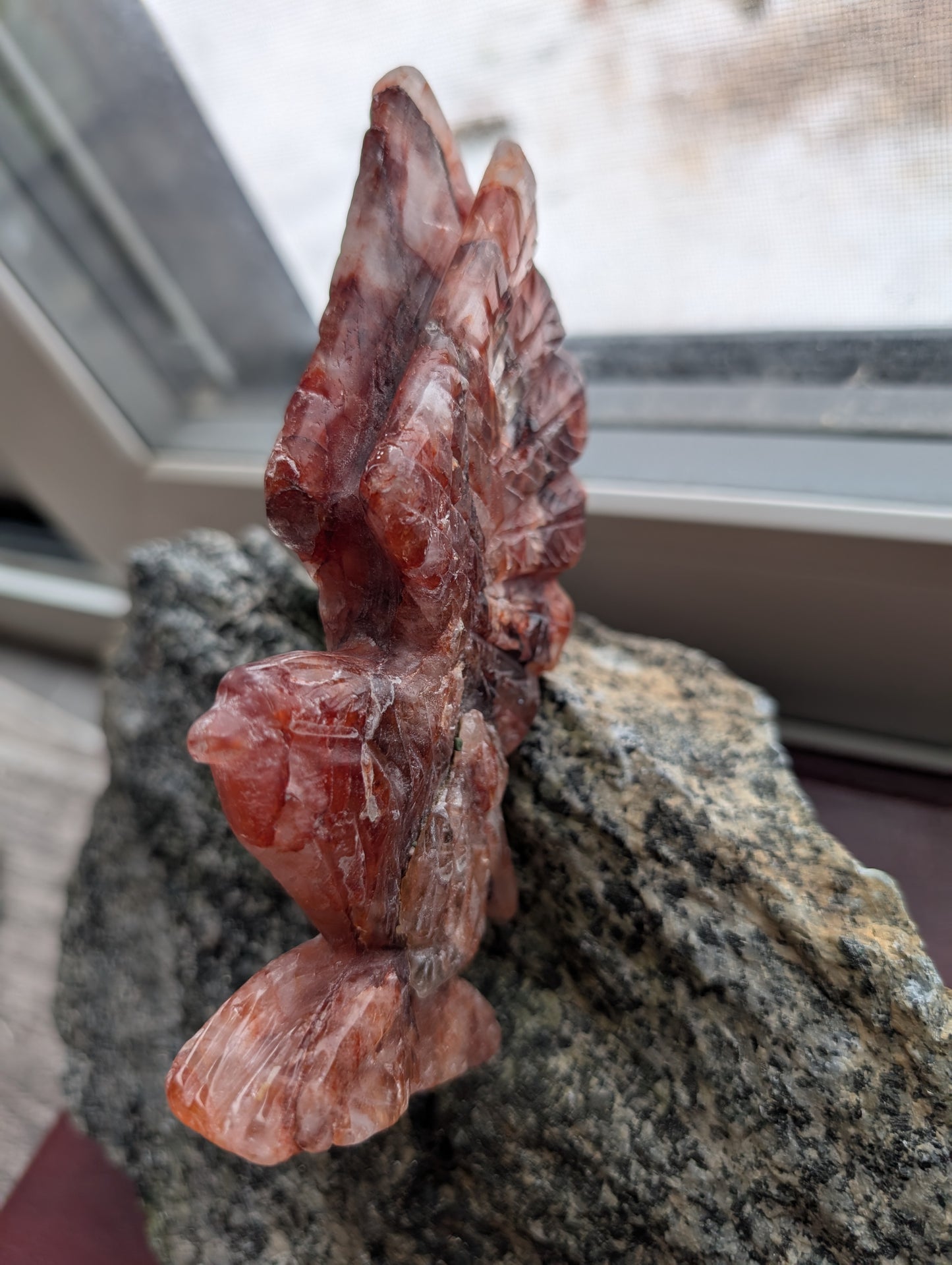 Fire Quartz Eagle