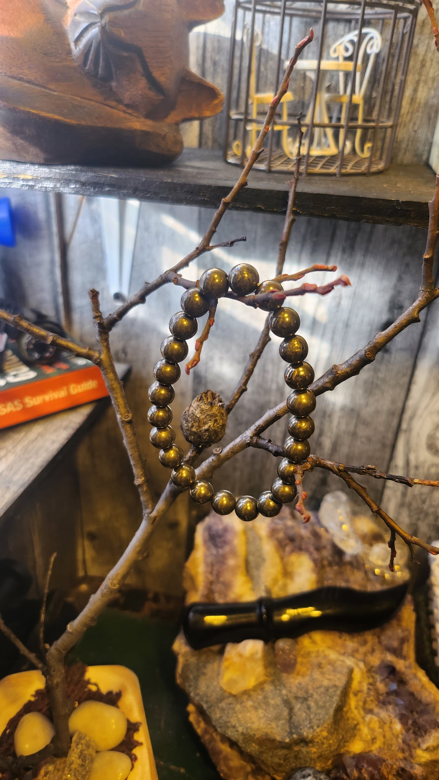 Pyrite Bracelet (8 mm)