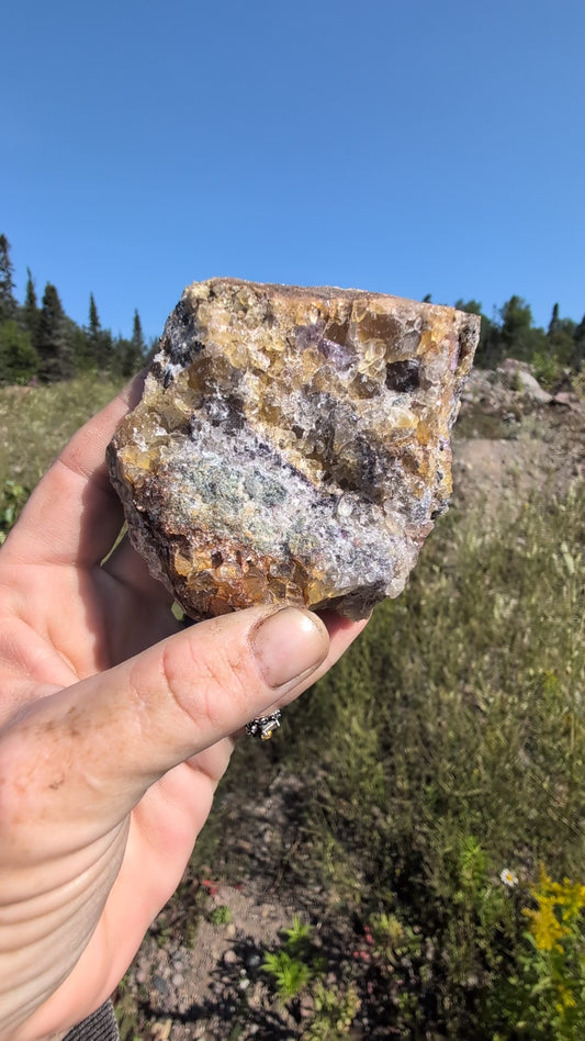 Canadian Fluorite Specimen