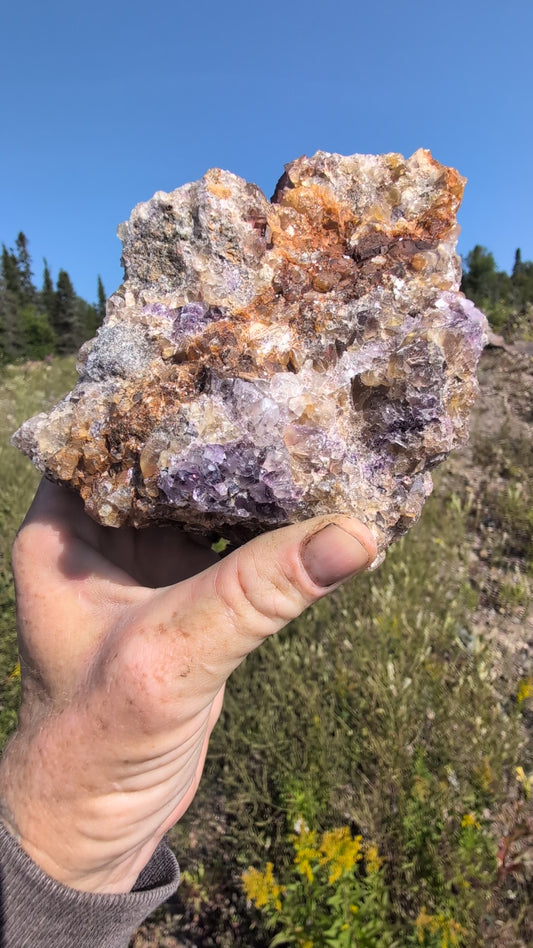Canadian Fluorite Specimen