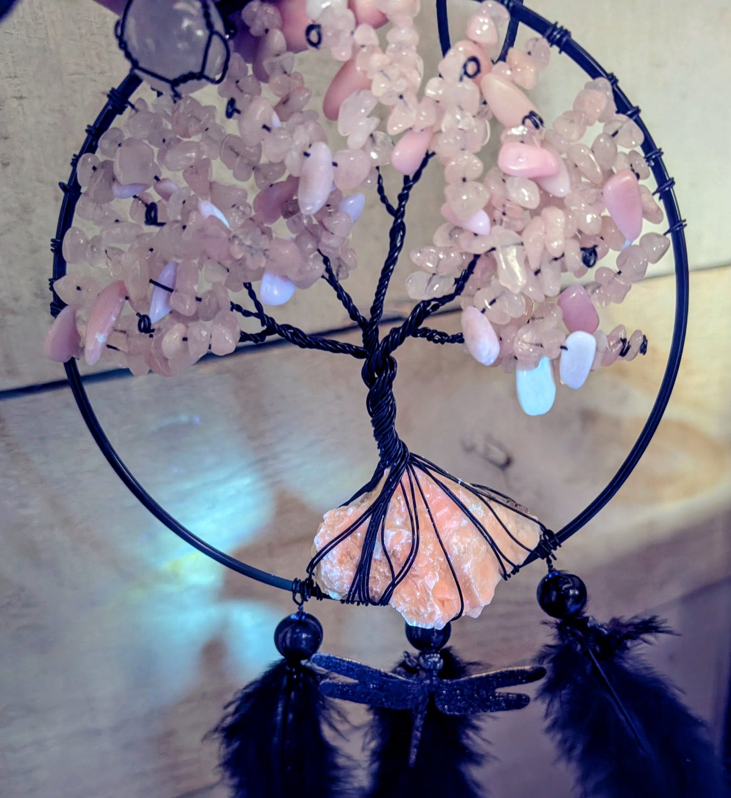 Hand Crafted Crystal Chip Wall Art