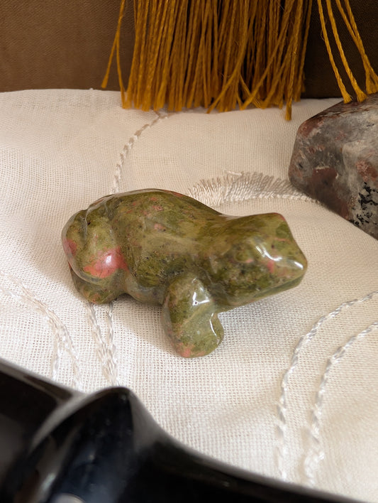 Unakite Frog