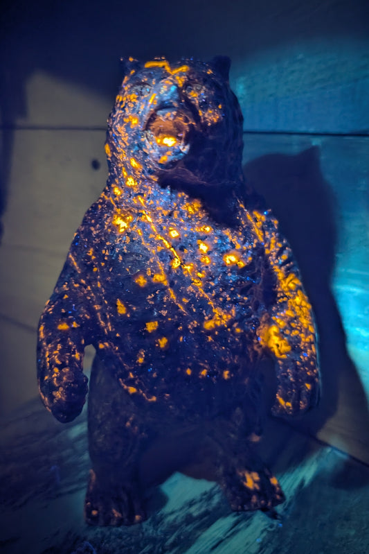 Canadian Flame Stone, Yooperlite Bear