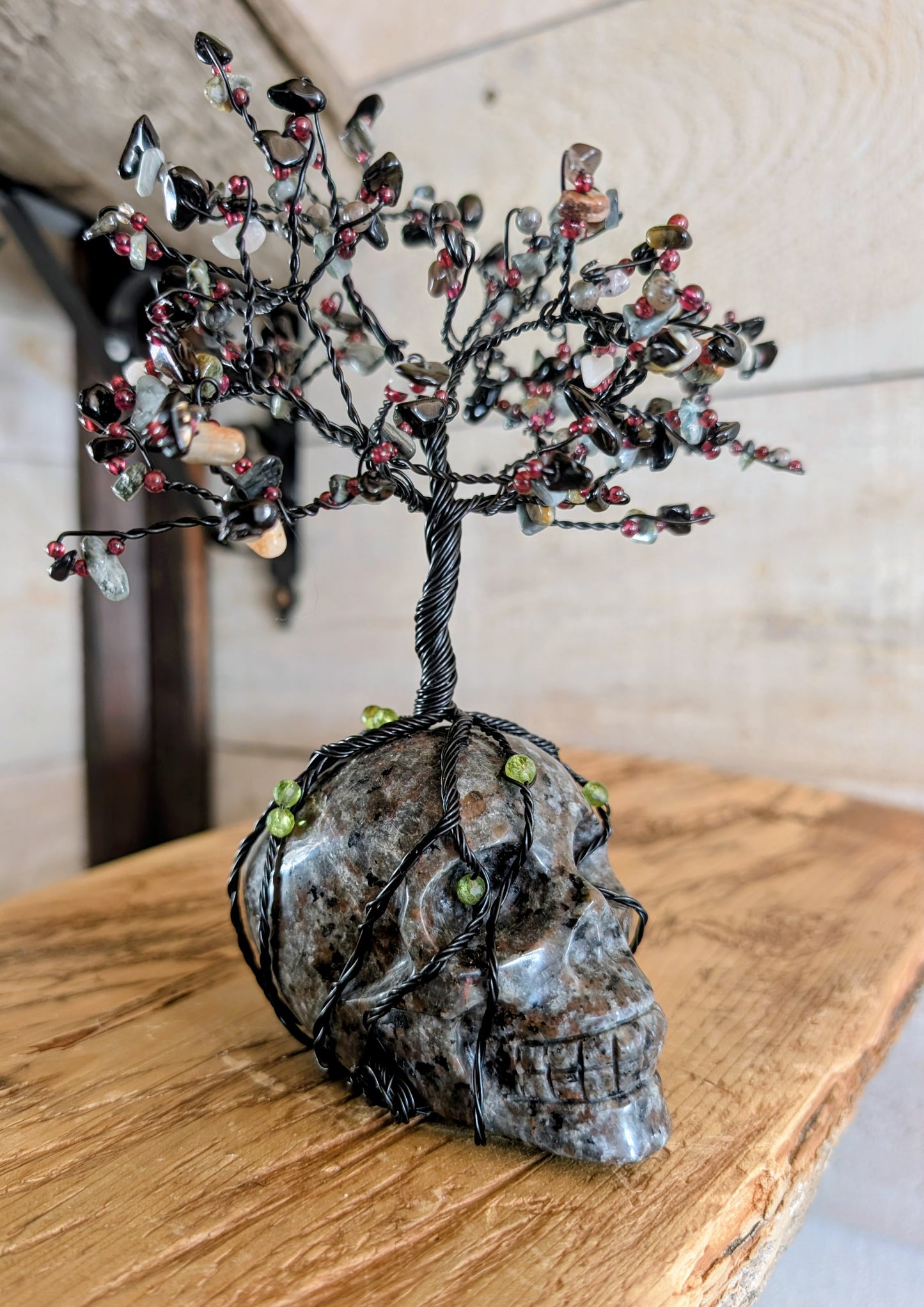 3. Crystal Tree on Yooperlite, Canadian Flame Stone