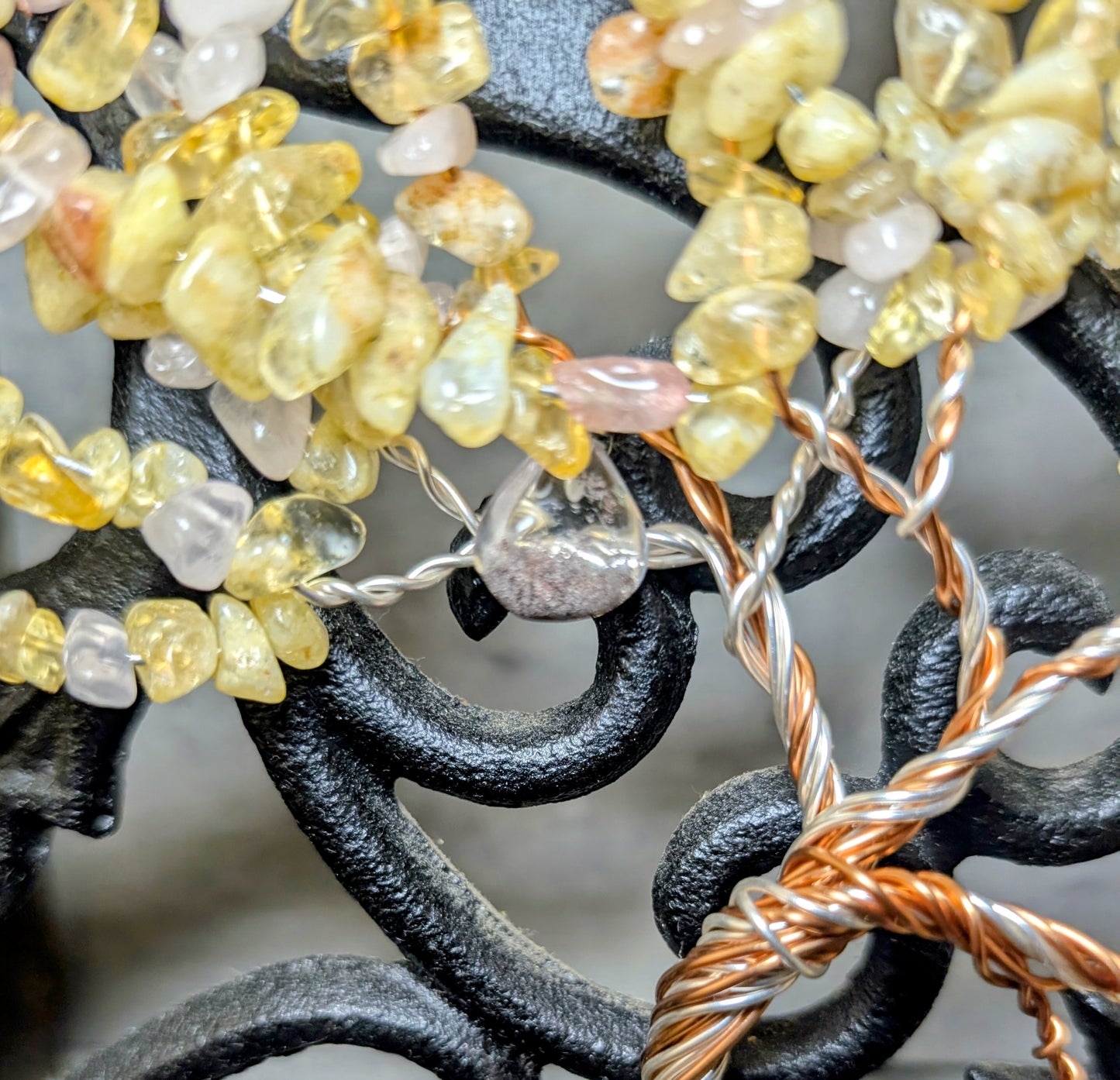 Hand Crafted Crystal Chip Wall Art