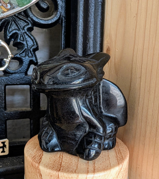 Obsidian Baby Dragon