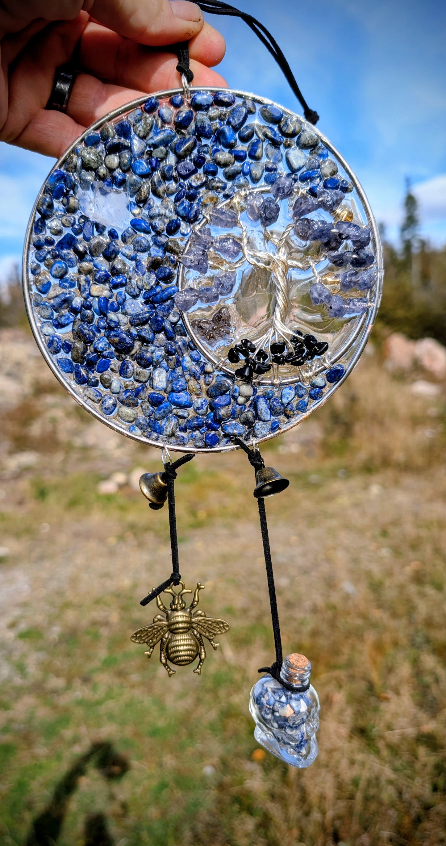 Hand Crafted Crystal Wall Art