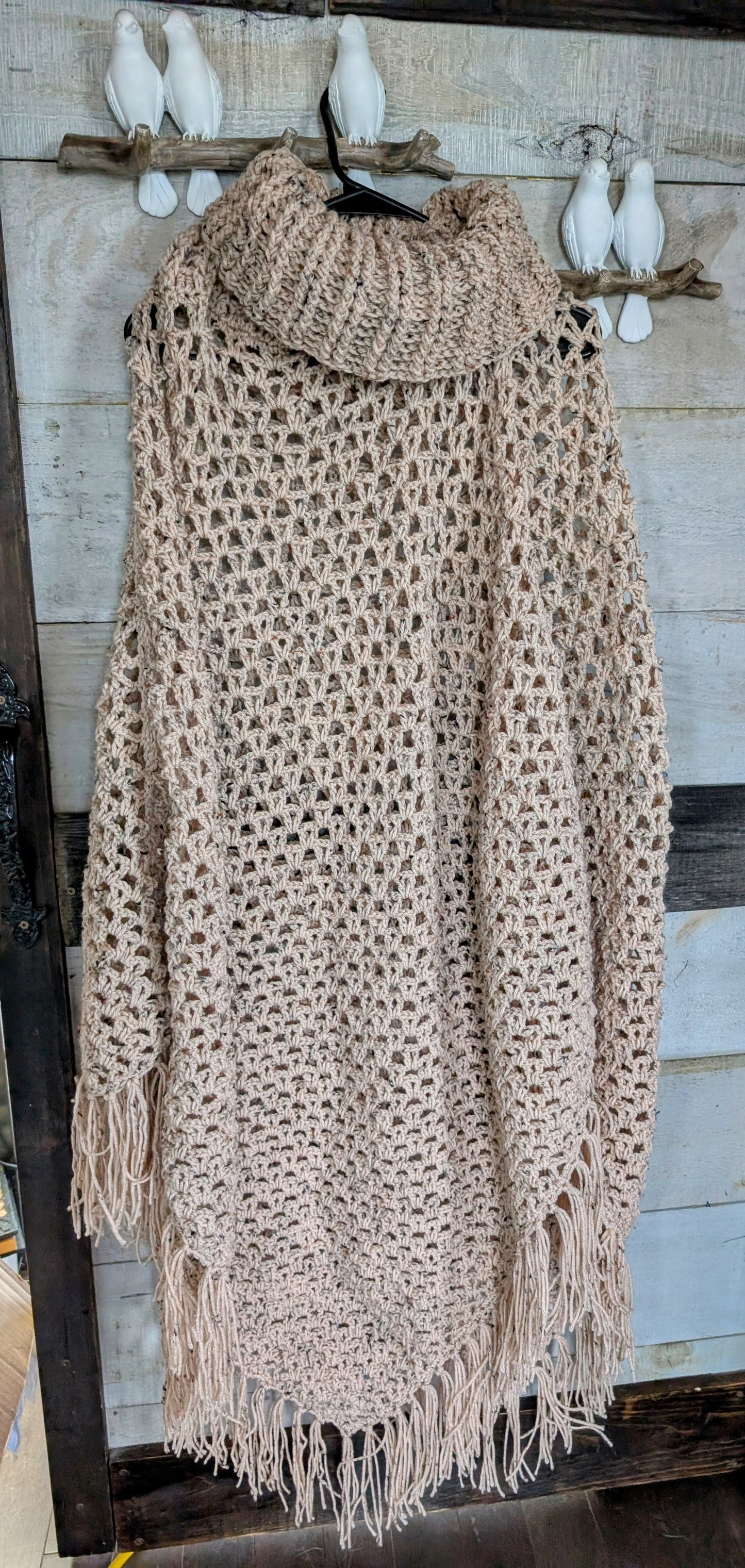 Hand Knitted Poncho