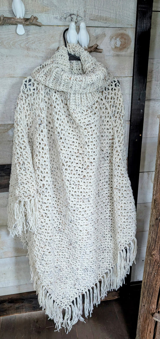Hand Knitted Poncho