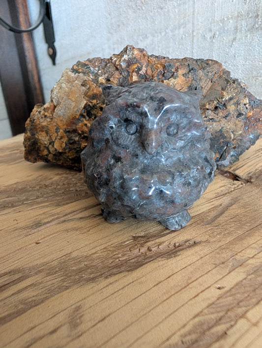 Yooperlite, Flame Stone Owl