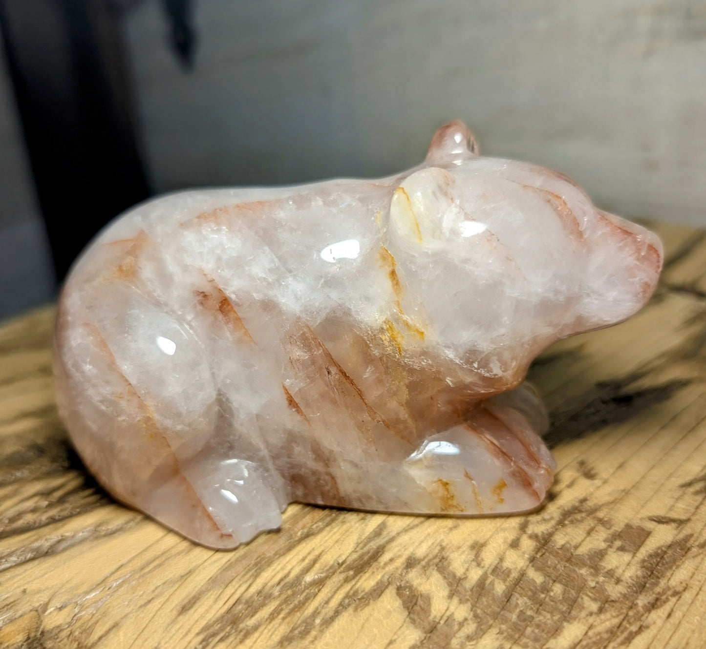 Fire Quartz Bear