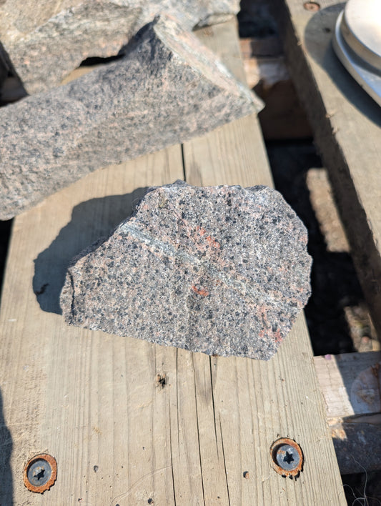 Canadian Flame Stone, Yooperlite Specimens from Northern Ontario