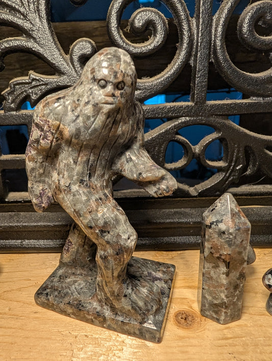 Yooperlite, Flame Stone Sasquatch