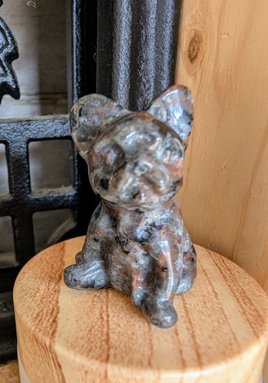 Yooperlite, Flame Stone French Bulldog