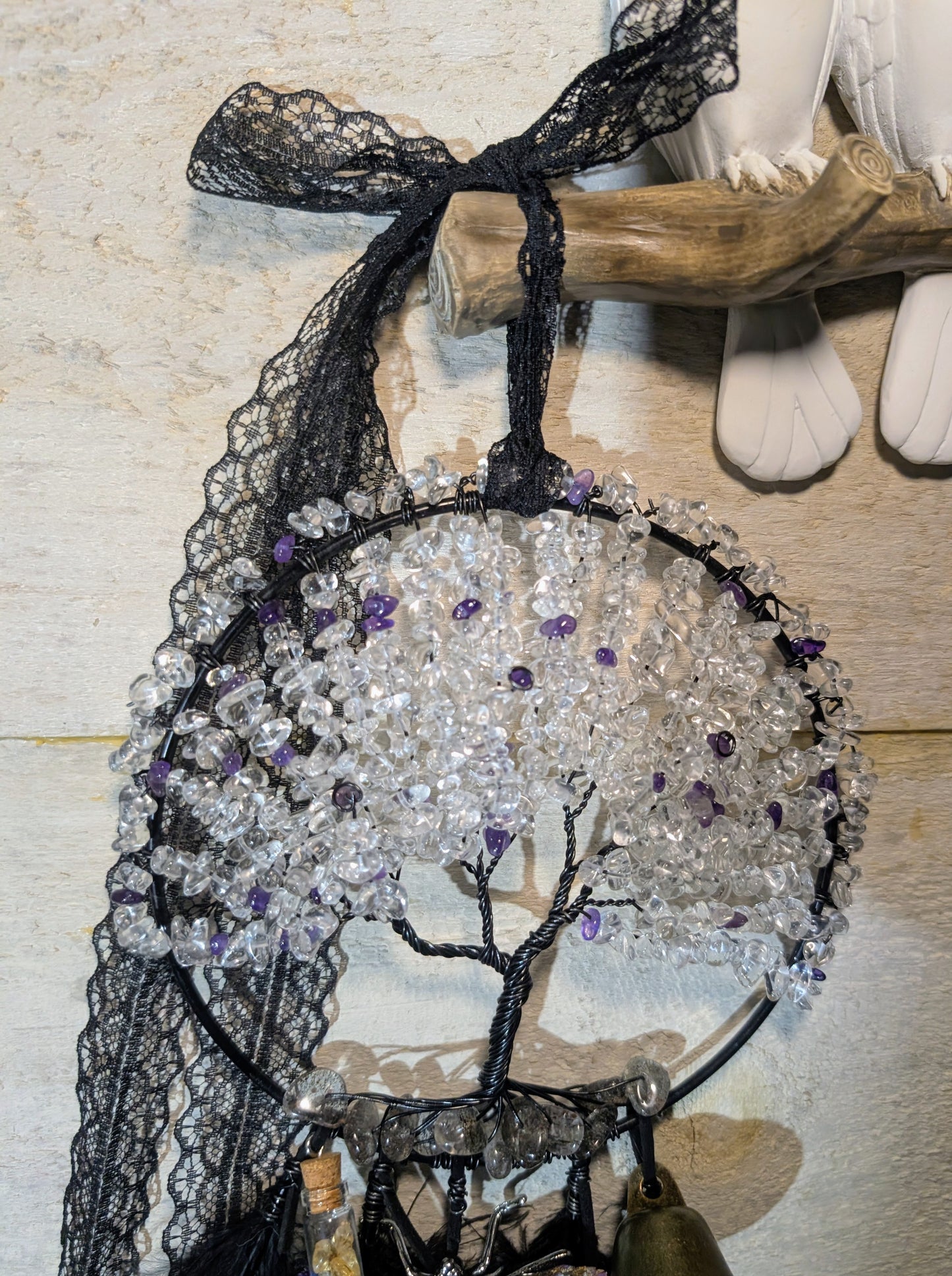 Hand Crafted Crystal Chip Wall Art