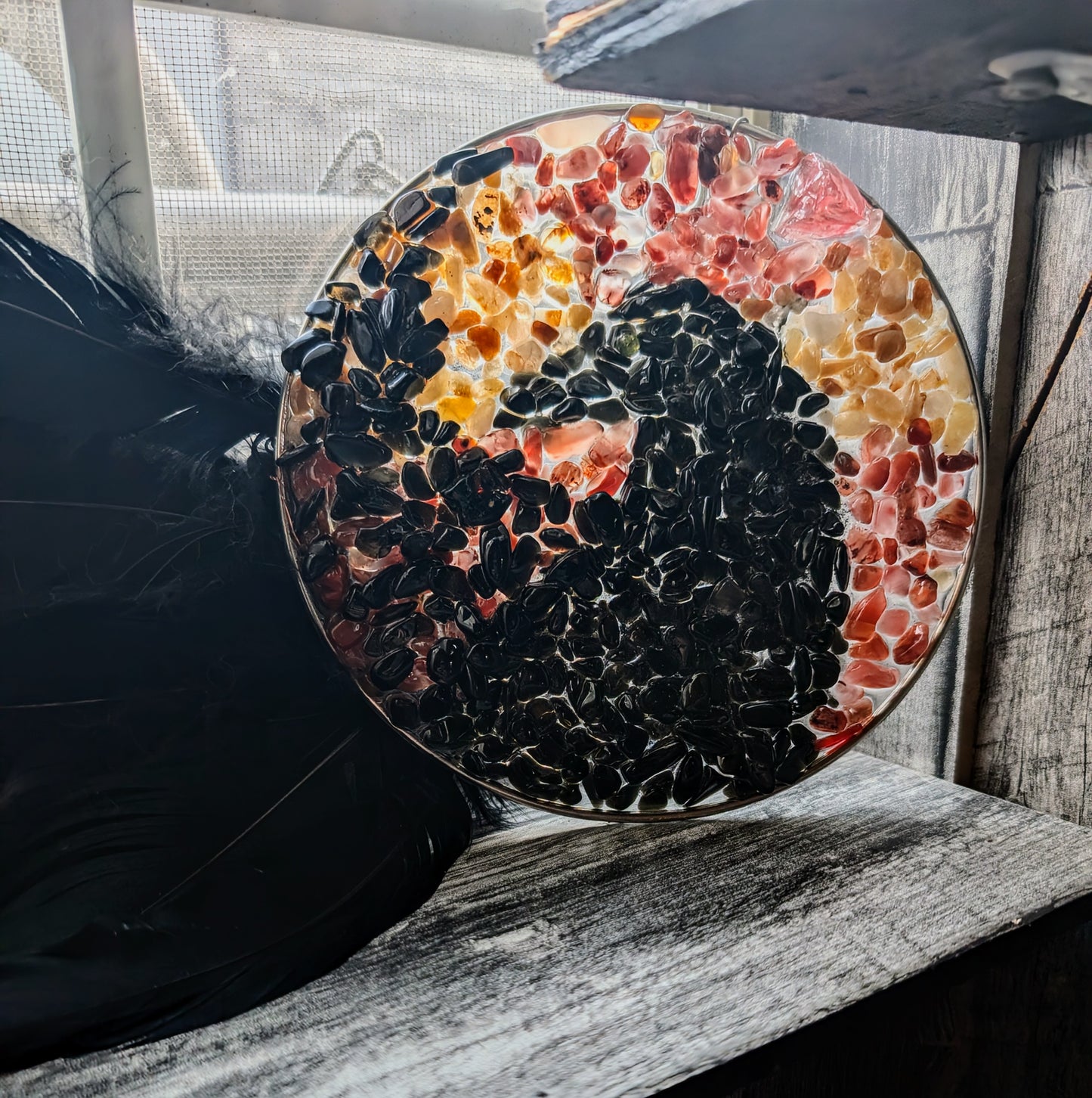 Hand Crafted Crystal Wall Art